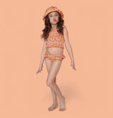SHELLO SUMMER DREAM SMOCKED TANKINI TWO PIECE SWIM SUIT from DREAM BIG LITTLE CO