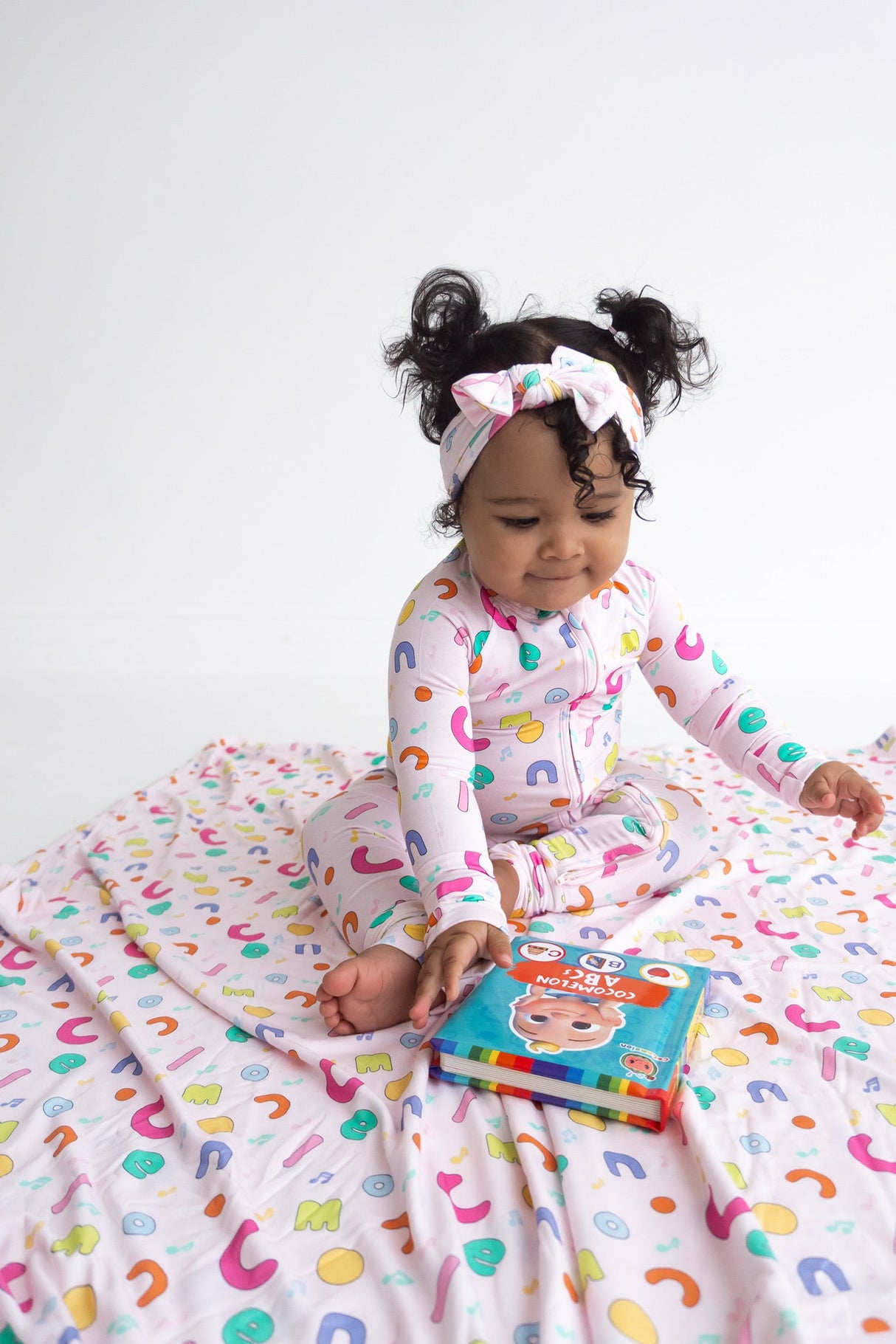 Dream Big Little Co x CoComelon ALPHABET DREAM ROMPER from DREAM BIG LITTLE CO