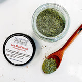 Sea Mud Mask / French Green Clay Kaolin Clay  from Butter Me Up Organics