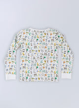 The Two Piece Pajama Set - NYC Alphabet Soup from Timo & Violet