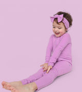FOREVER LILAC RIB DREAM ROMPER from DREAM BIG LITTLE CO