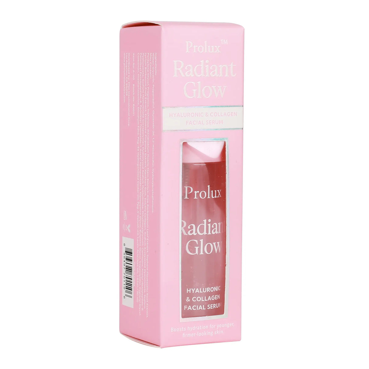 Radiant Glow Hyaluronic & Collagen Facial Serum from Prolux Cosmetics