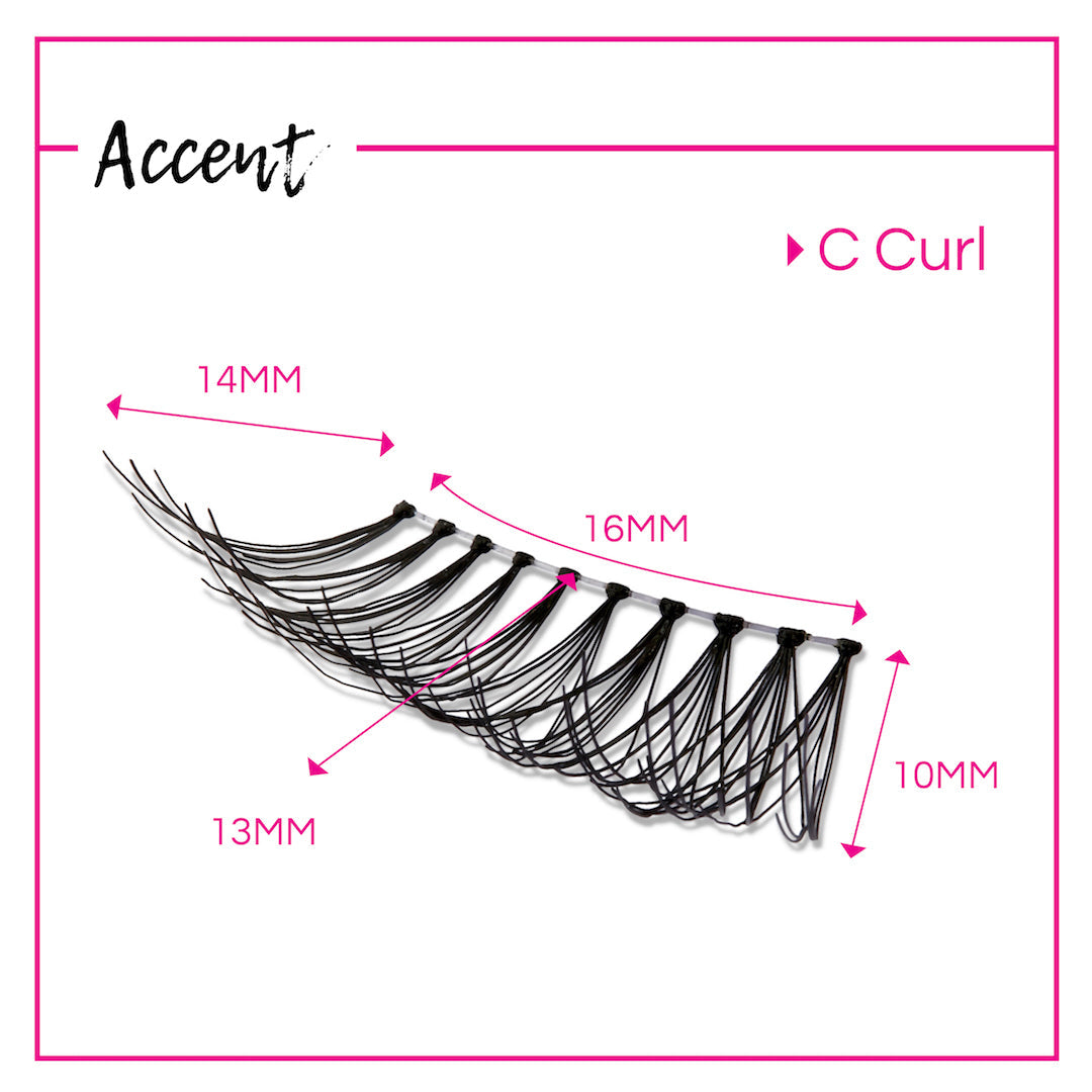 GladGirl False Lash Kit - Accent from GladGirl