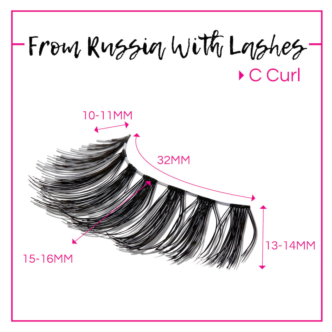 GladGirl False Lash Kit - From Russia with Lashes from GladGirl