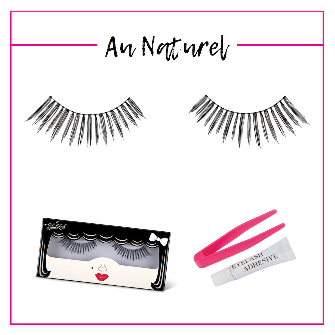 GladGirl False Lash Kit - Au Naturel from GladGirl