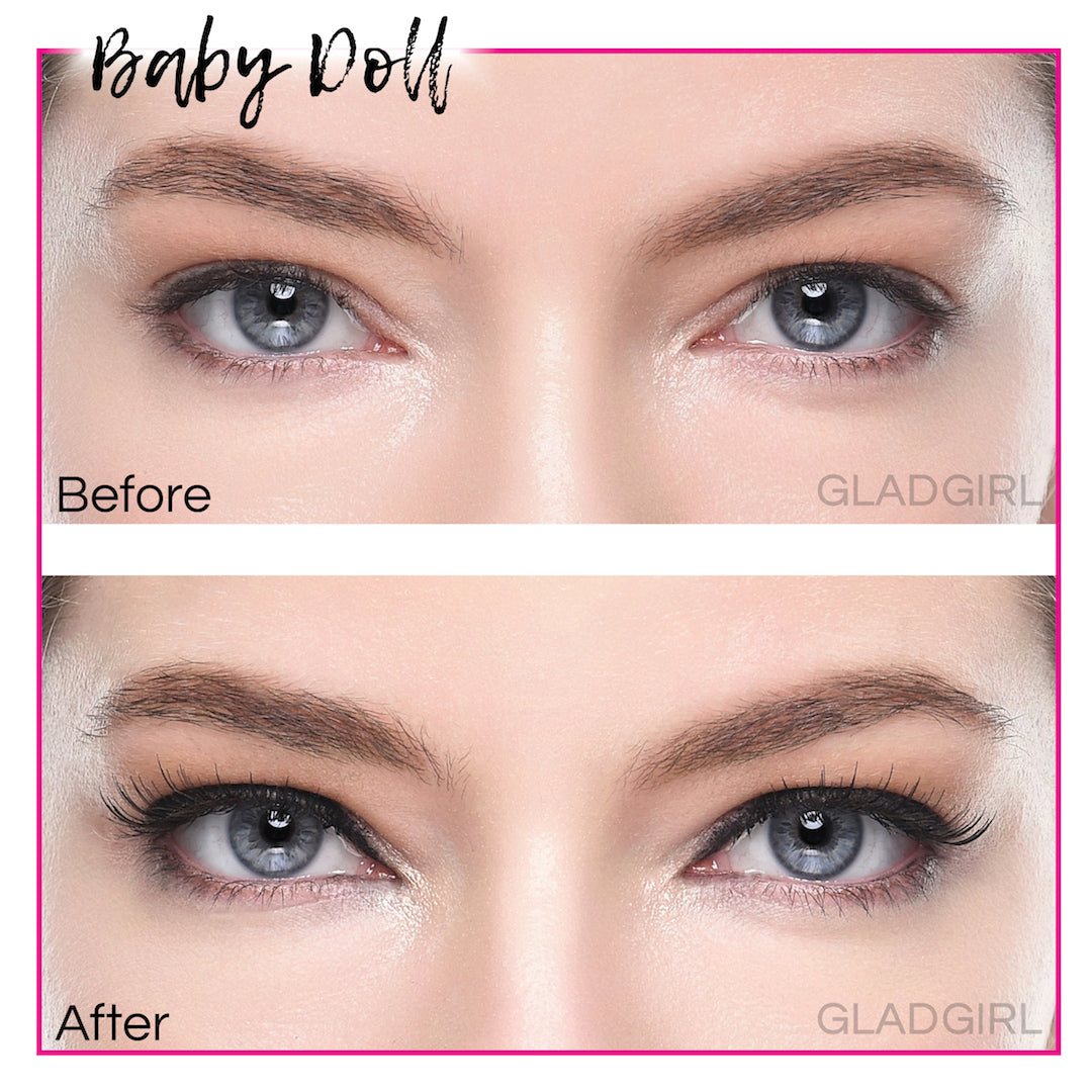 GladGirl False Lash Kit - Baby Doll from GladGirl