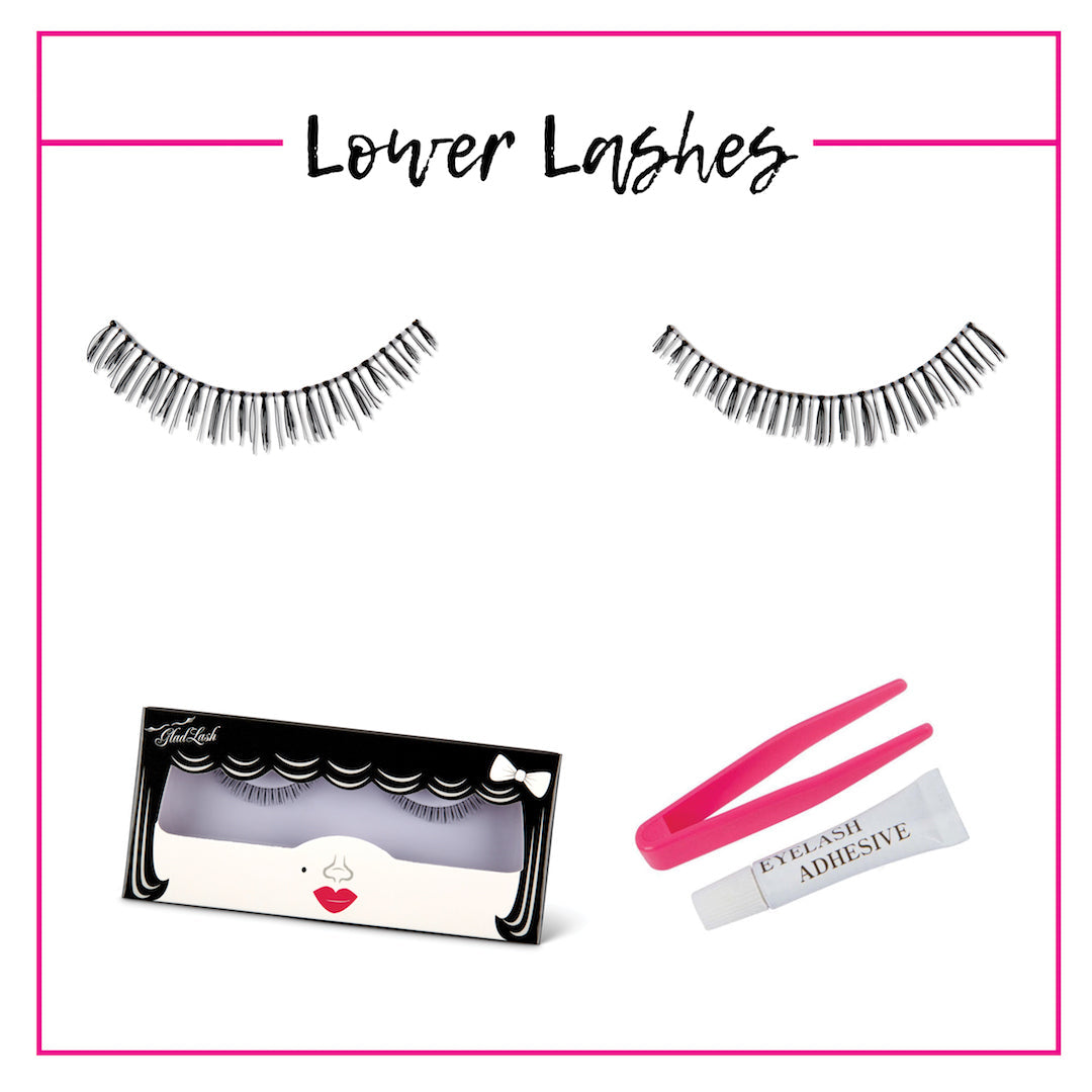 GladGirl False Lash Kit - Lower Lashes from GladGirl