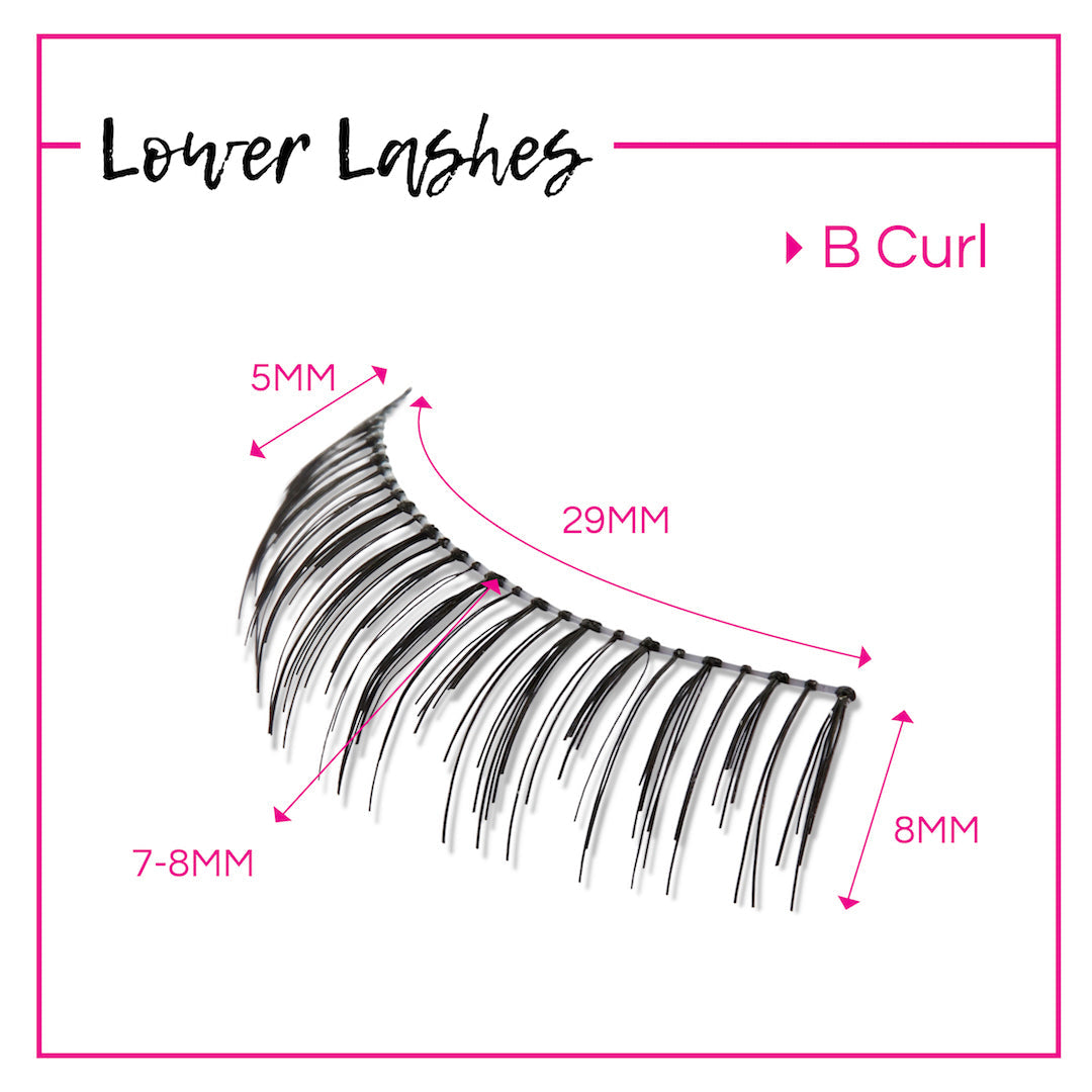 GladGirl False Lash Kit - Lower Lashes from GladGirl