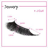 GladGirl False Lash Kit - January from GladGirl