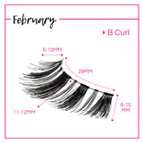GladGirl False Lash Kit - February from GladGirl