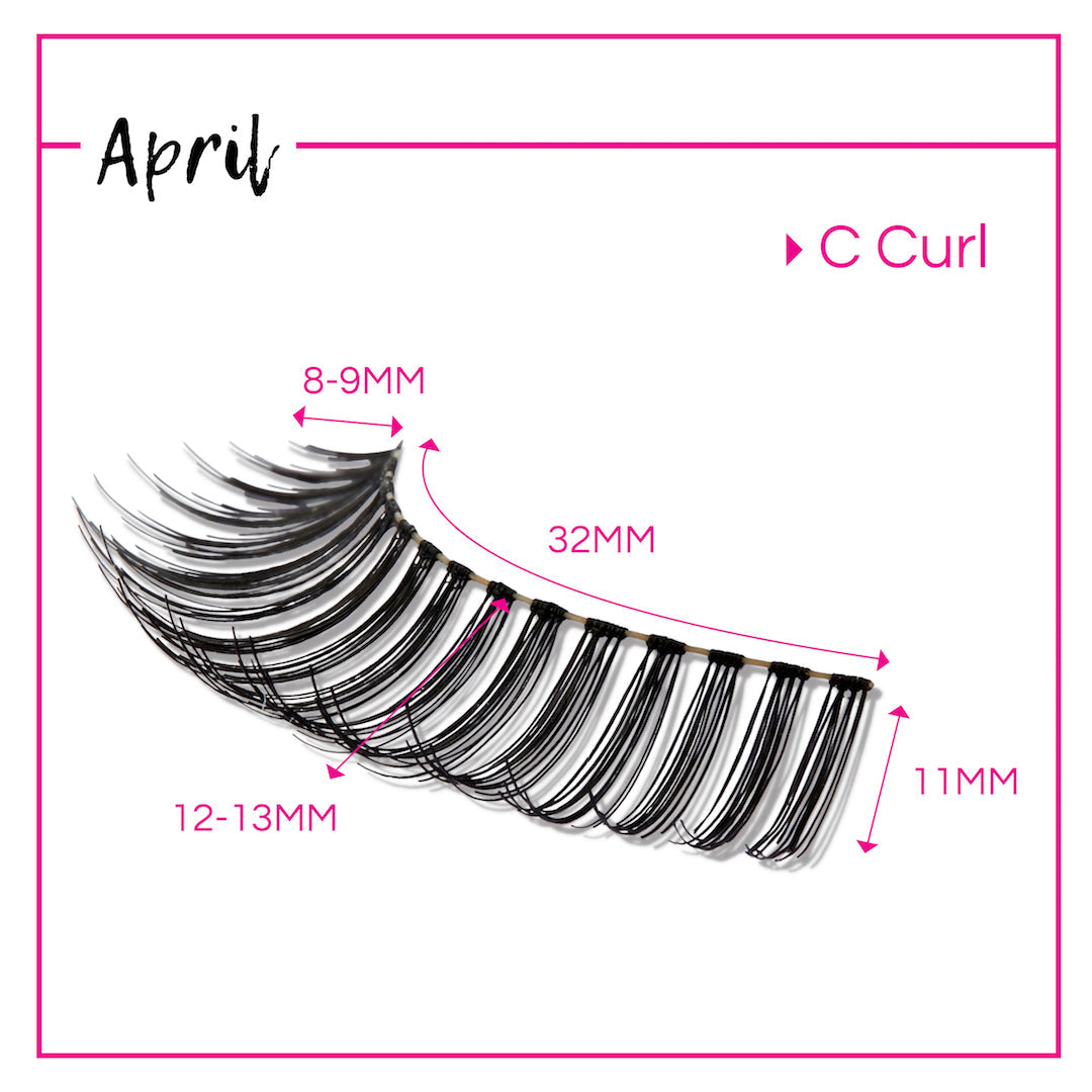 GladGirl False Lash Kit - April from GladGirl