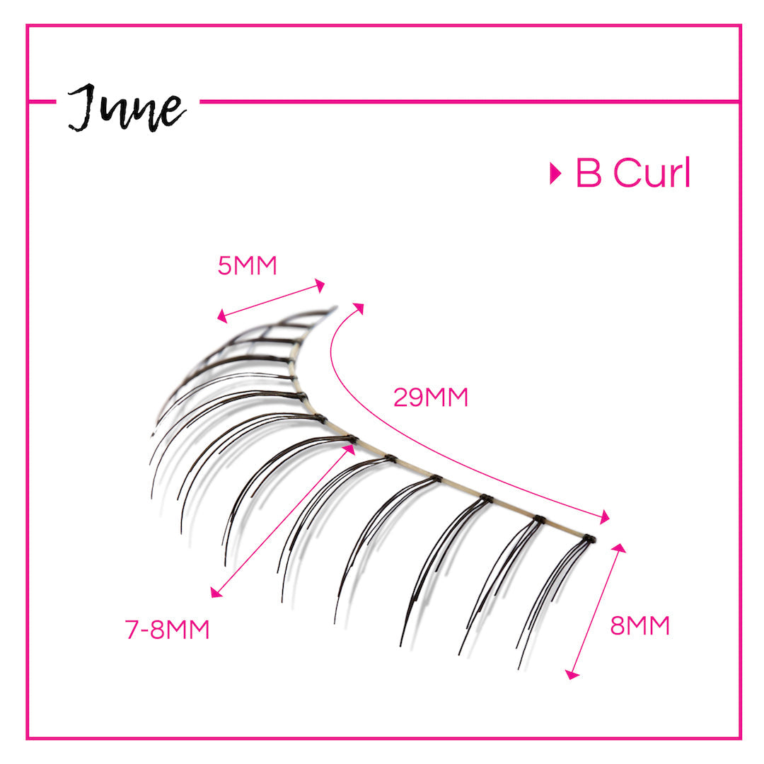 GladGirl False Lash Kit - June from GladGirl
