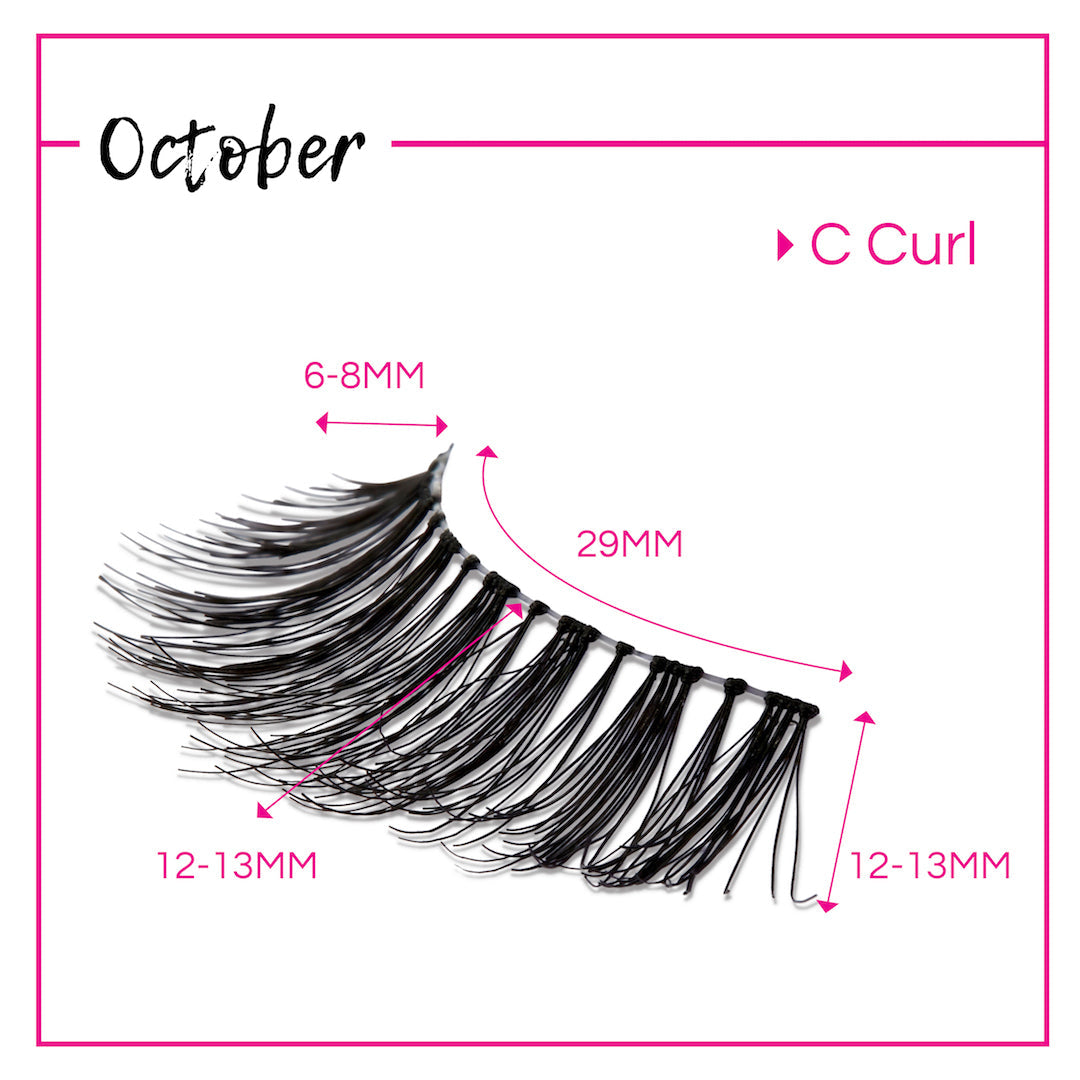 GladGirl False Lash Kit - October from GladGirl