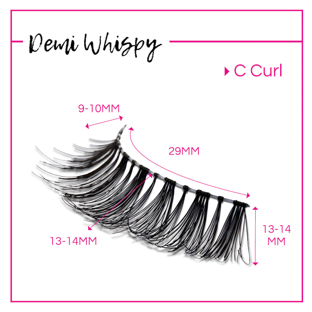 GladGirl False Lash Kit - Demi Whispy from GladGirl