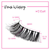 GladGirl False Lash Kit - Demi Whispy from GladGirl