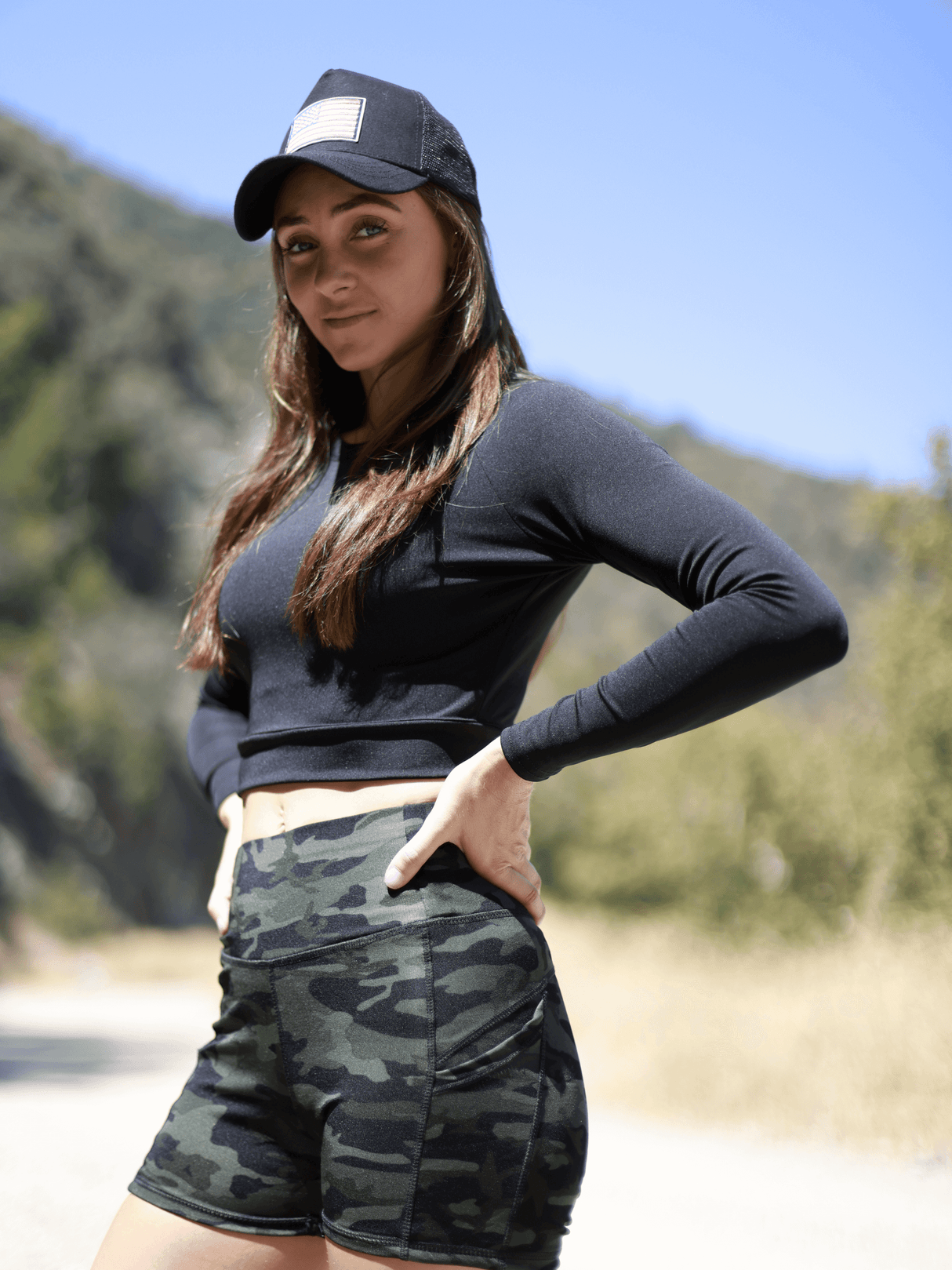 JupiterGear Long-Sleeve Crop Top from Jupiter Gear