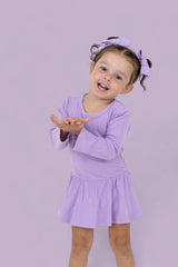 AMETHYST RIB DREAM BODYSUIT DRESS from DREAM BIG LITTLE CO