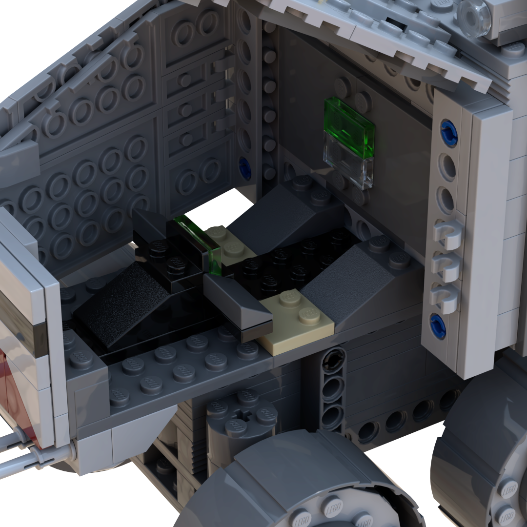 11917: CLONE TURBO TANK from REPUBLICBRICKS
