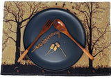 DaDalogy Bedding Set of 4 Pieces Autumn Birds Blessing Tapestry Dining Placemats 13” x 19” (18198) from DaDalogy Bedding Collection
