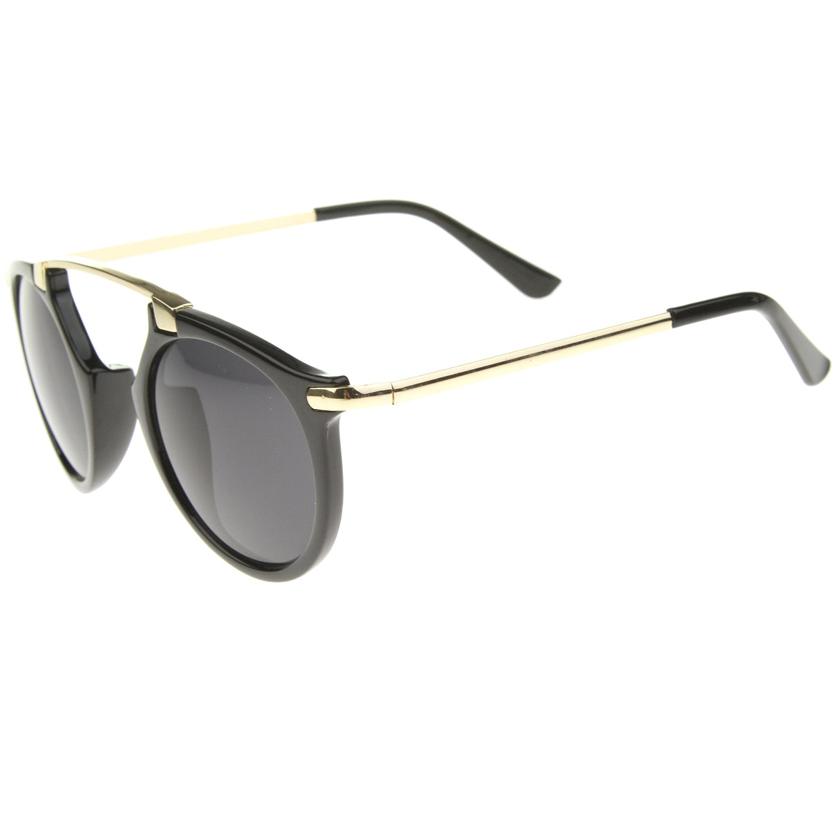 Arched Marble Pattern P3 Mirrored Lens Round Sunglasses A218 from zeroUV
