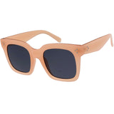 Bold Oversize Square Horned Rim Flat Lens Sunglasses A252 from zeroUV