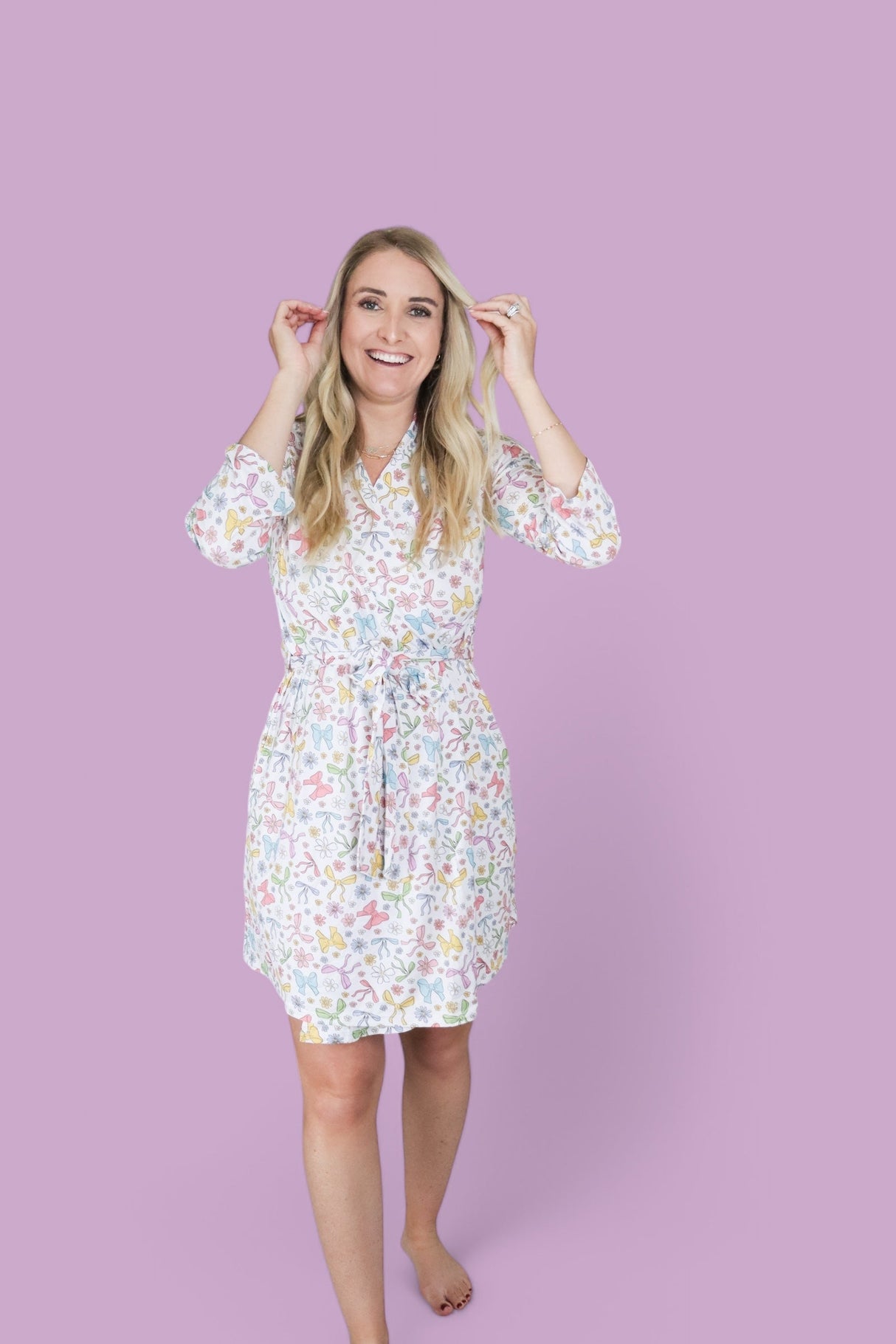 BOW GARDEN WOMEN'S DREAM ROBE from DREAM BIG LITTLE CO