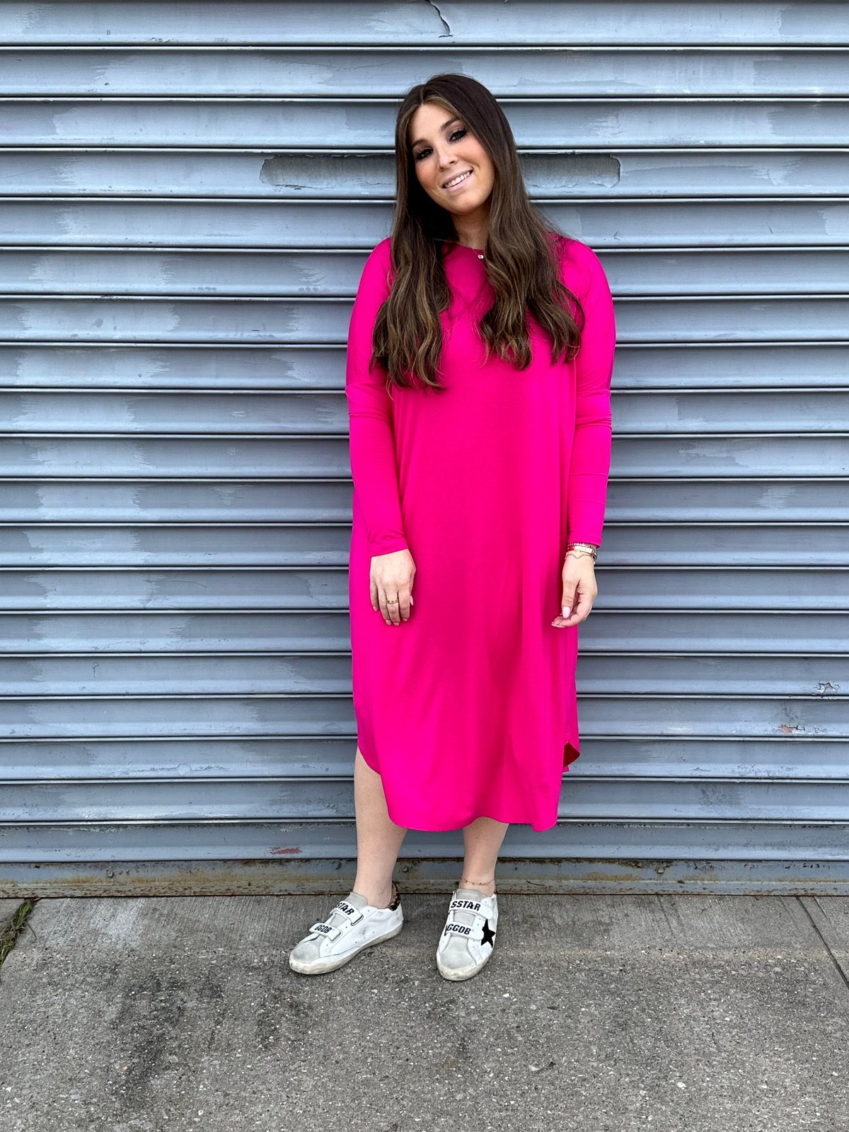 Basic T- Dress From Drama NYC Plus