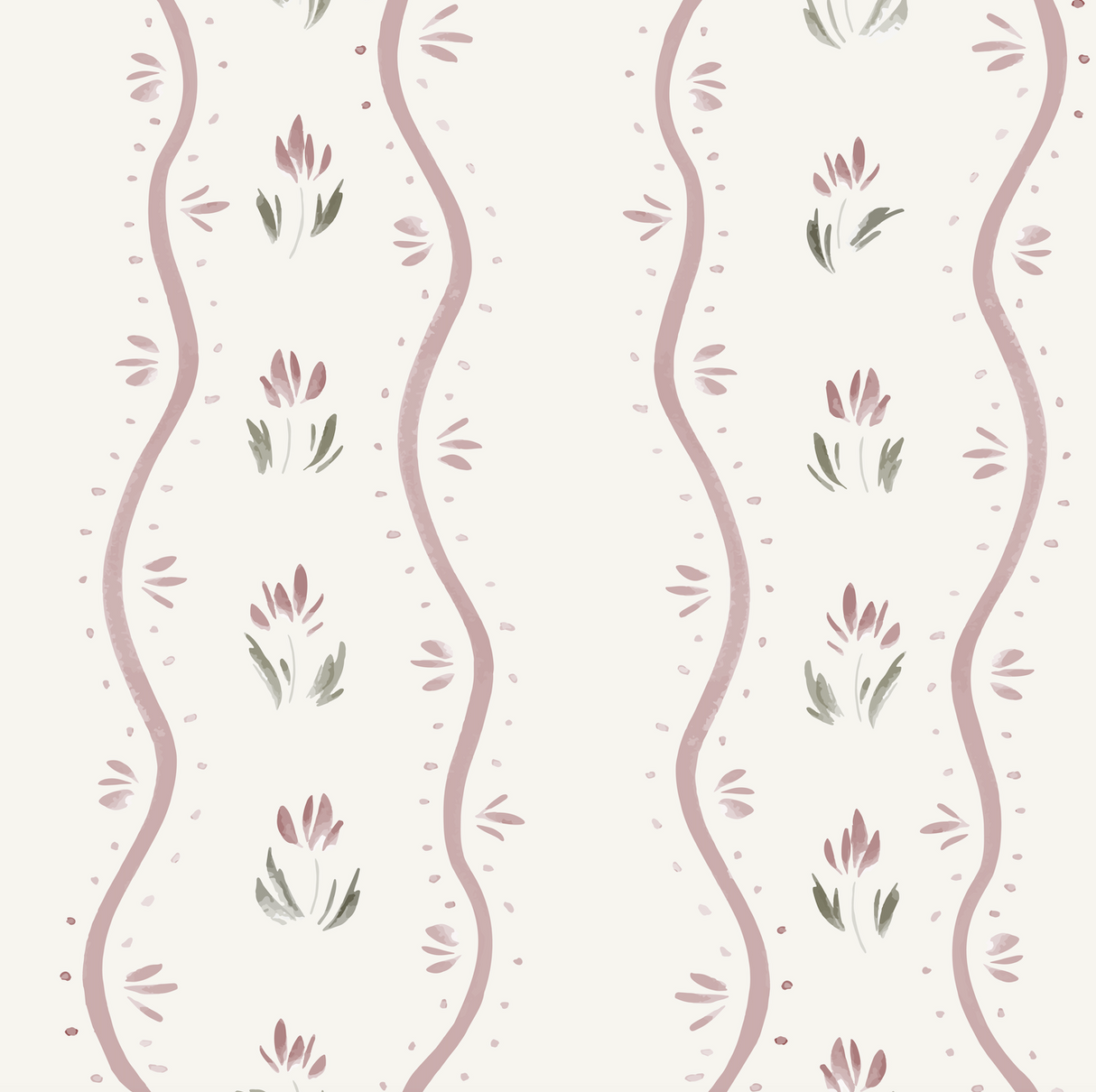 Annabelle Wallpaper by Melissa Johnson from Loomwell Home Goods