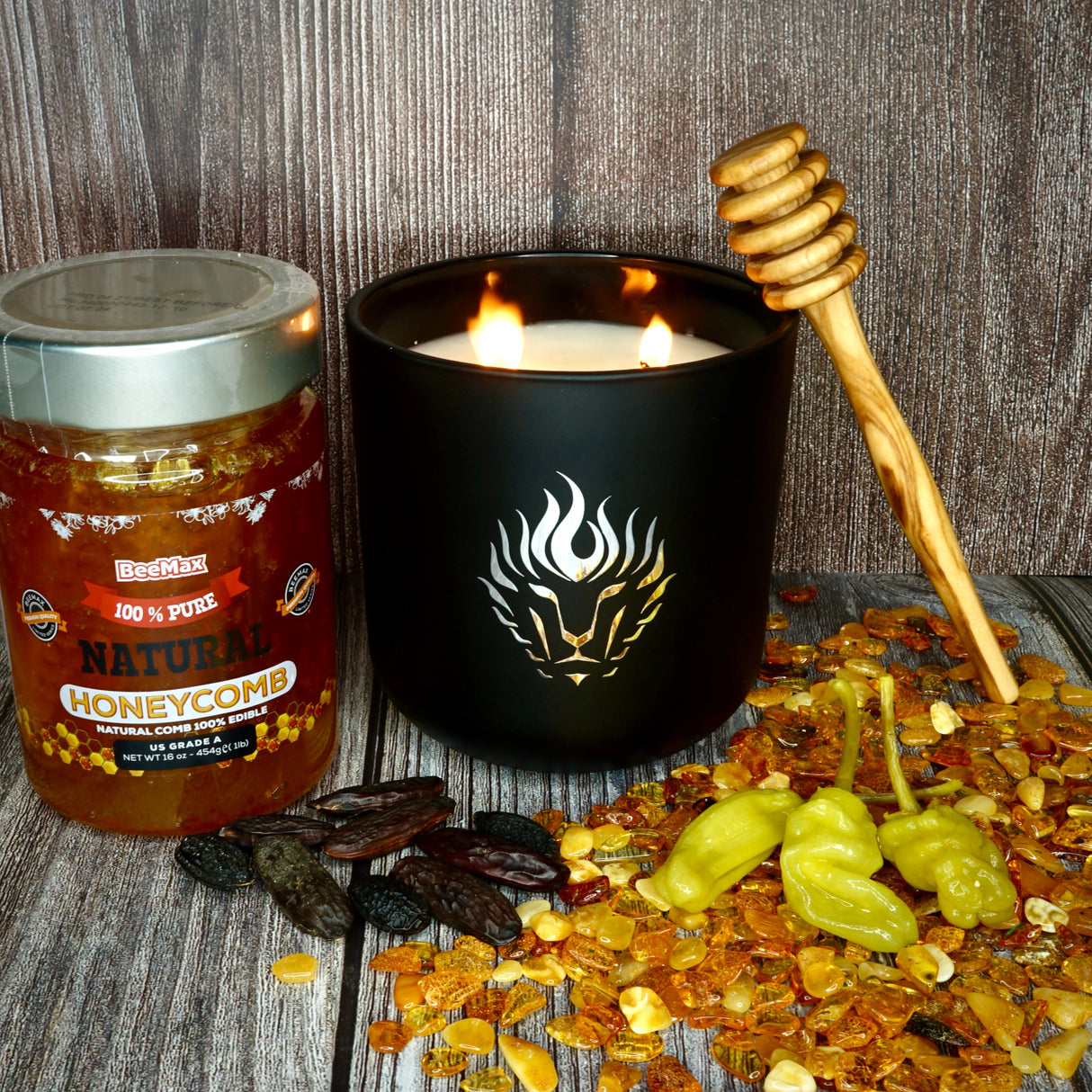 Spiced Honey Candle from The Lion's Den Candle Company