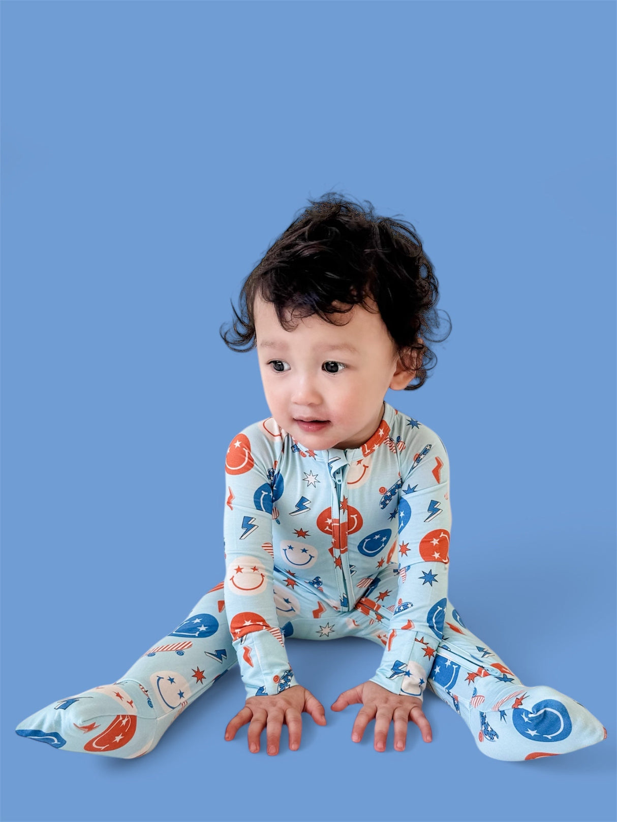 FREEDOM SKATIN' SMILES DREAM ROMPER from DREAM BIG LITTLE CO