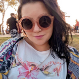 Valley City X zeroUV Retro Round Spunky Sunglasses A539 from zeroUV