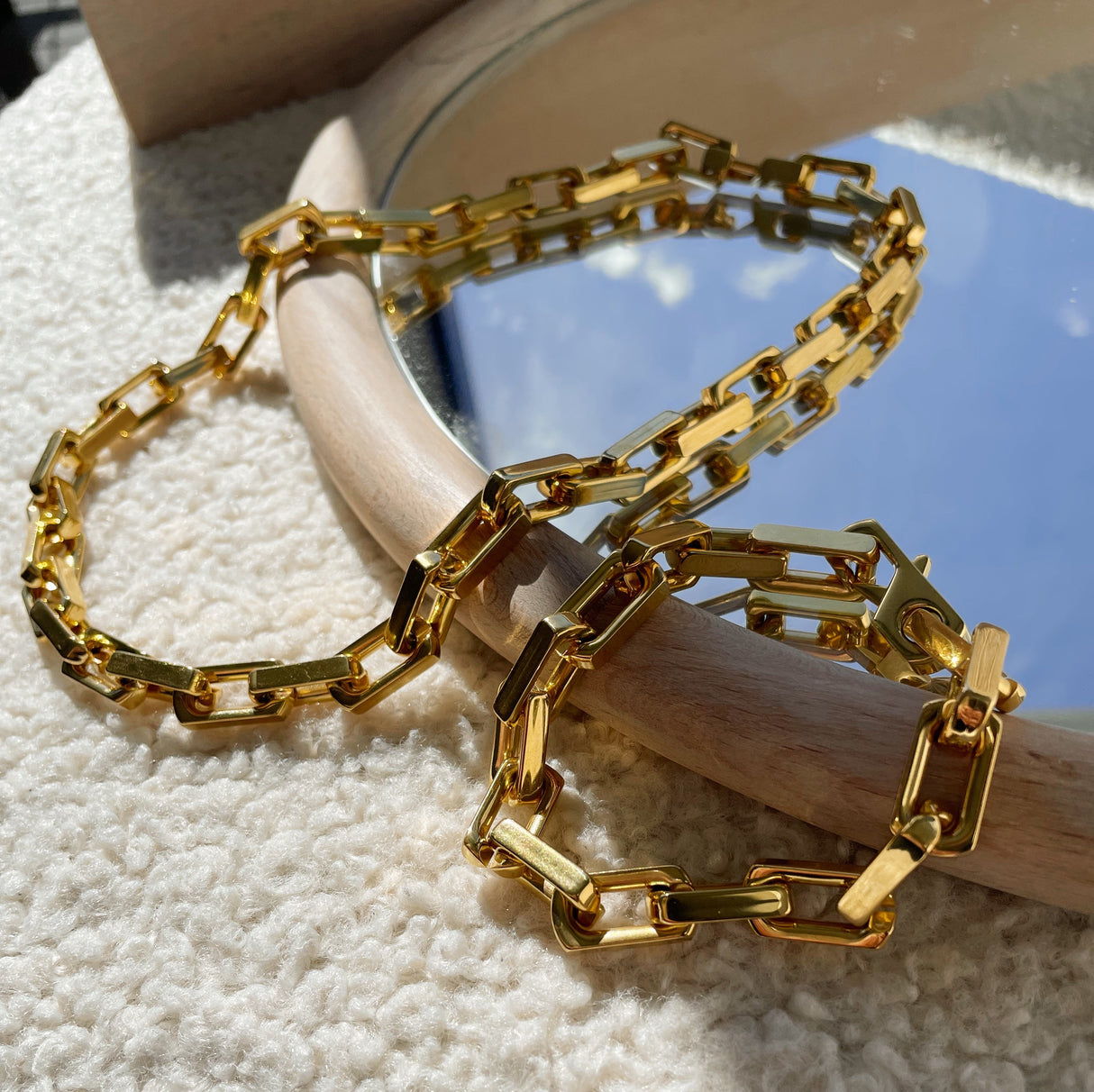 Jefa Link Bracelet from CELESTE SOL Jewelry