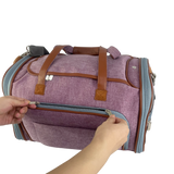 Mr. Peanut's Gold Series Standard Size Airline Compliant Expandable Pet Carrier from Mr. Peanut's Pet Carriers