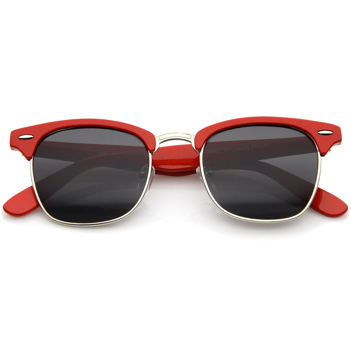 Everyday Two-Tone Half Frame Sunglasses A703 from zeroUV