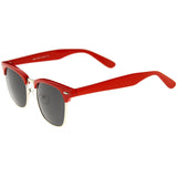 Everyday Two-Tone Half Frame Sunglasses A703 from zeroUV