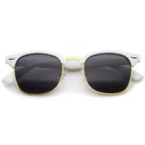 Everyday Two-Tone Half Frame Sunglasses A703 from zeroUV