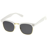 Everyday Two-Tone Half Frame Sunglasses A703 from zeroUV