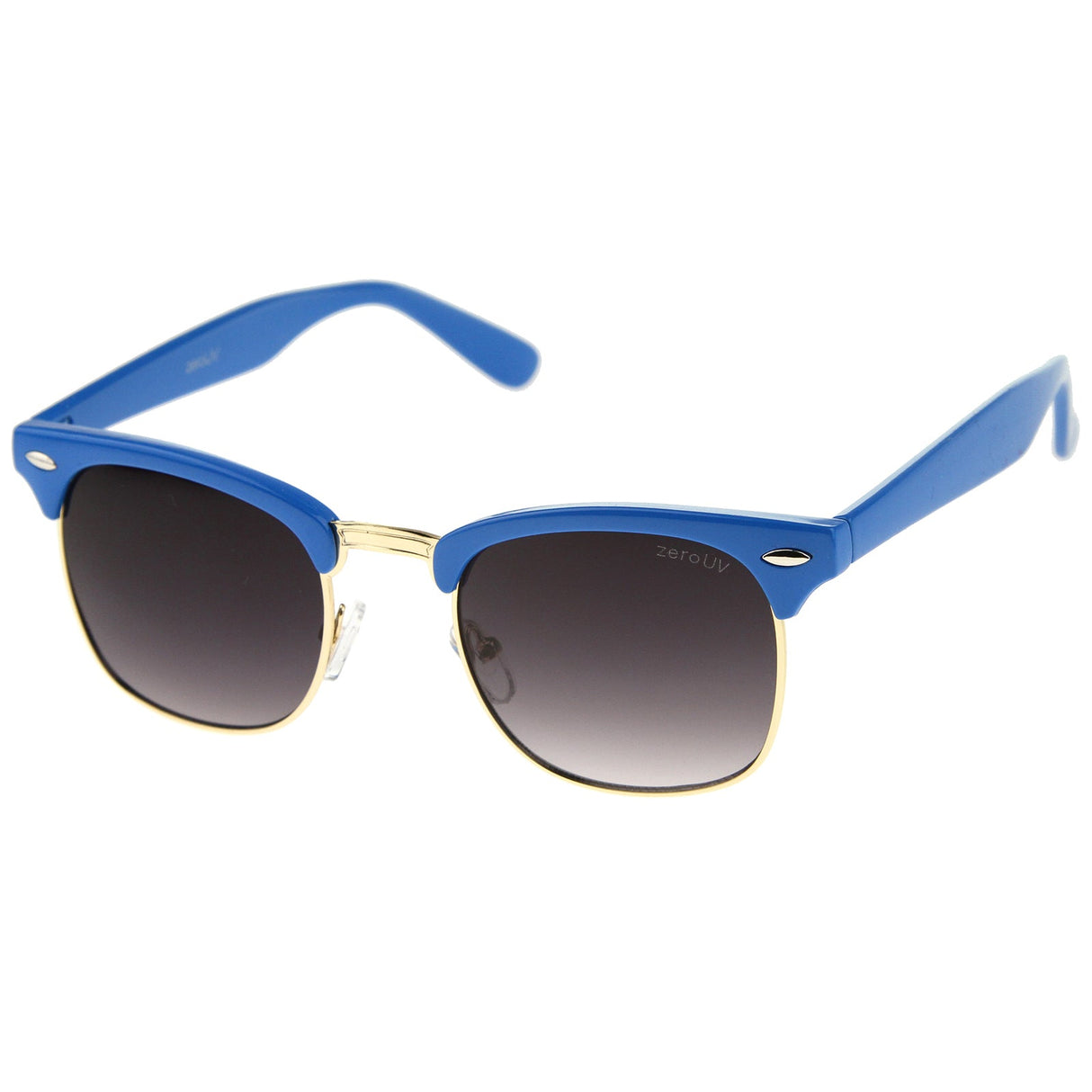 Everyday Two-Tone Half Frame Sunglasses A703 from zeroUV
