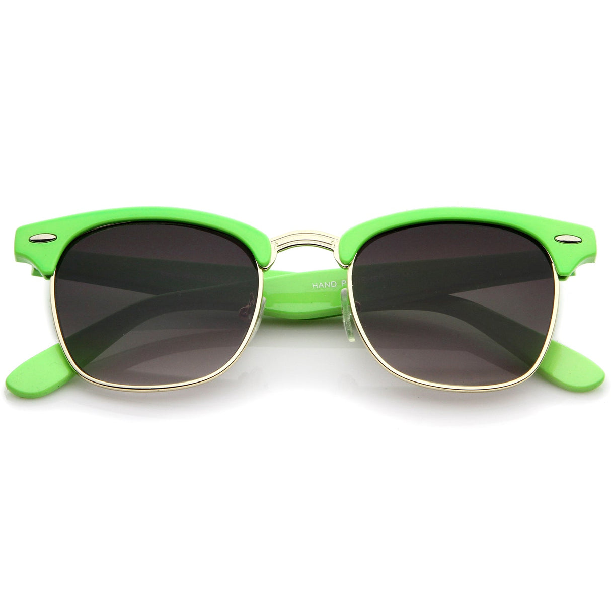 Everyday Two-Tone Half Frame Sunglasses A703 from zeroUV
