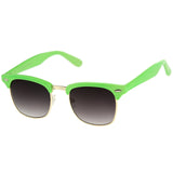 Everyday Two-Tone Half Frame Sunglasses A703 from zeroUV
