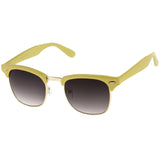 Everyday Two-Tone Half Frame Sunglasses A703 from zeroUV