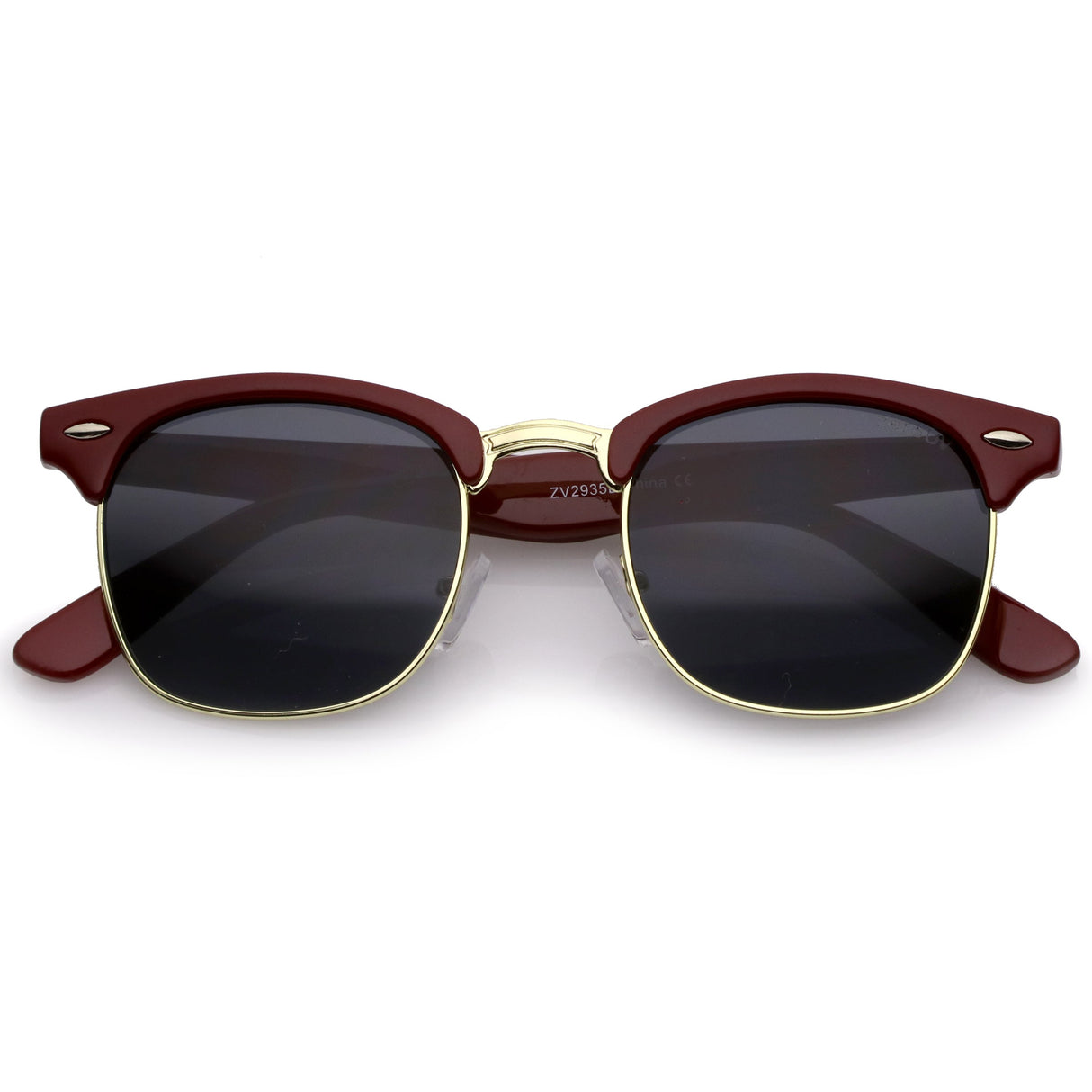 Everyday Two-Tone Half Frame Sunglasses A703 from zeroUV