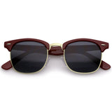 Everyday Two-Tone Half Frame Sunglasses A703 from zeroUV