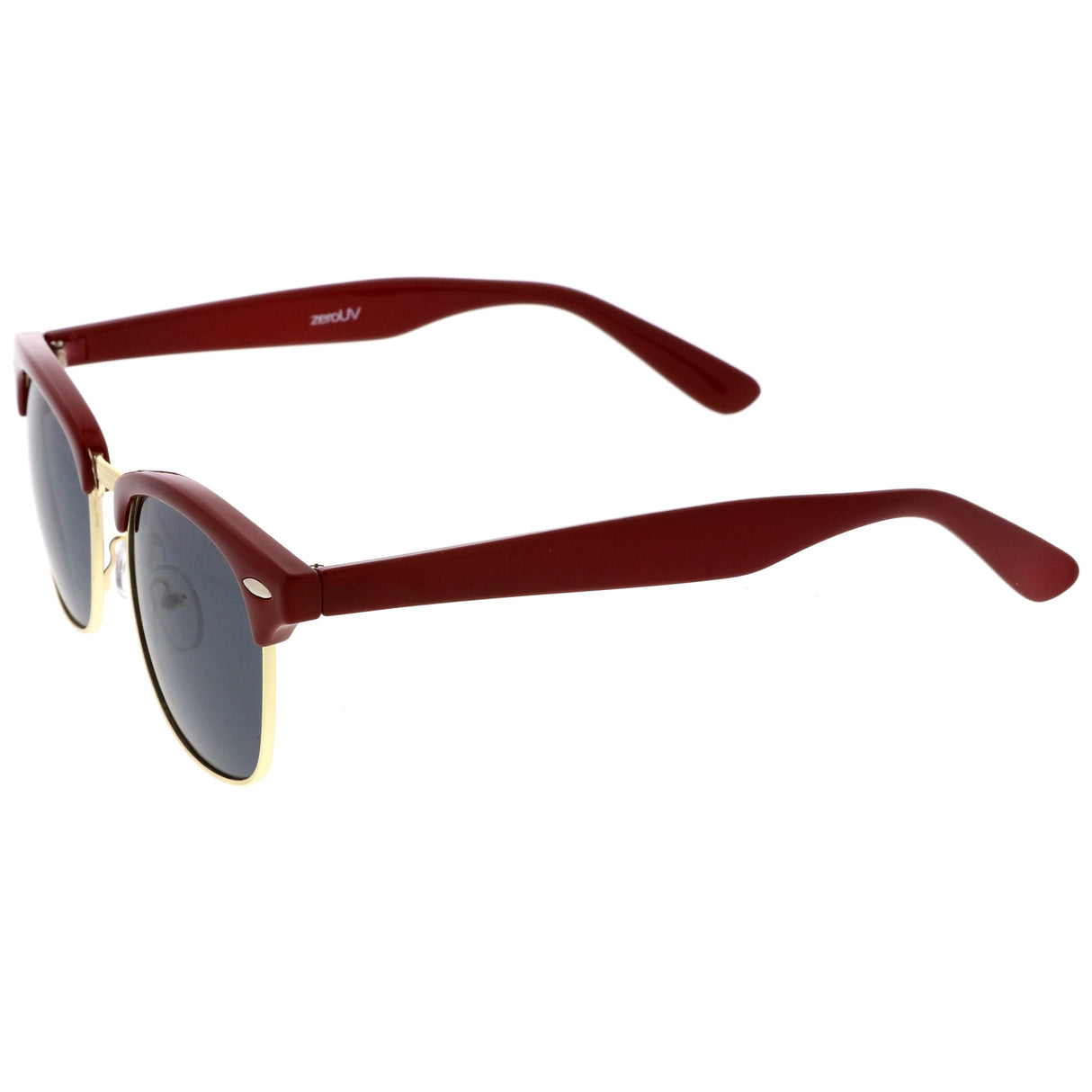 Everyday Two-Tone Half Frame Sunglasses A703 from zeroUV