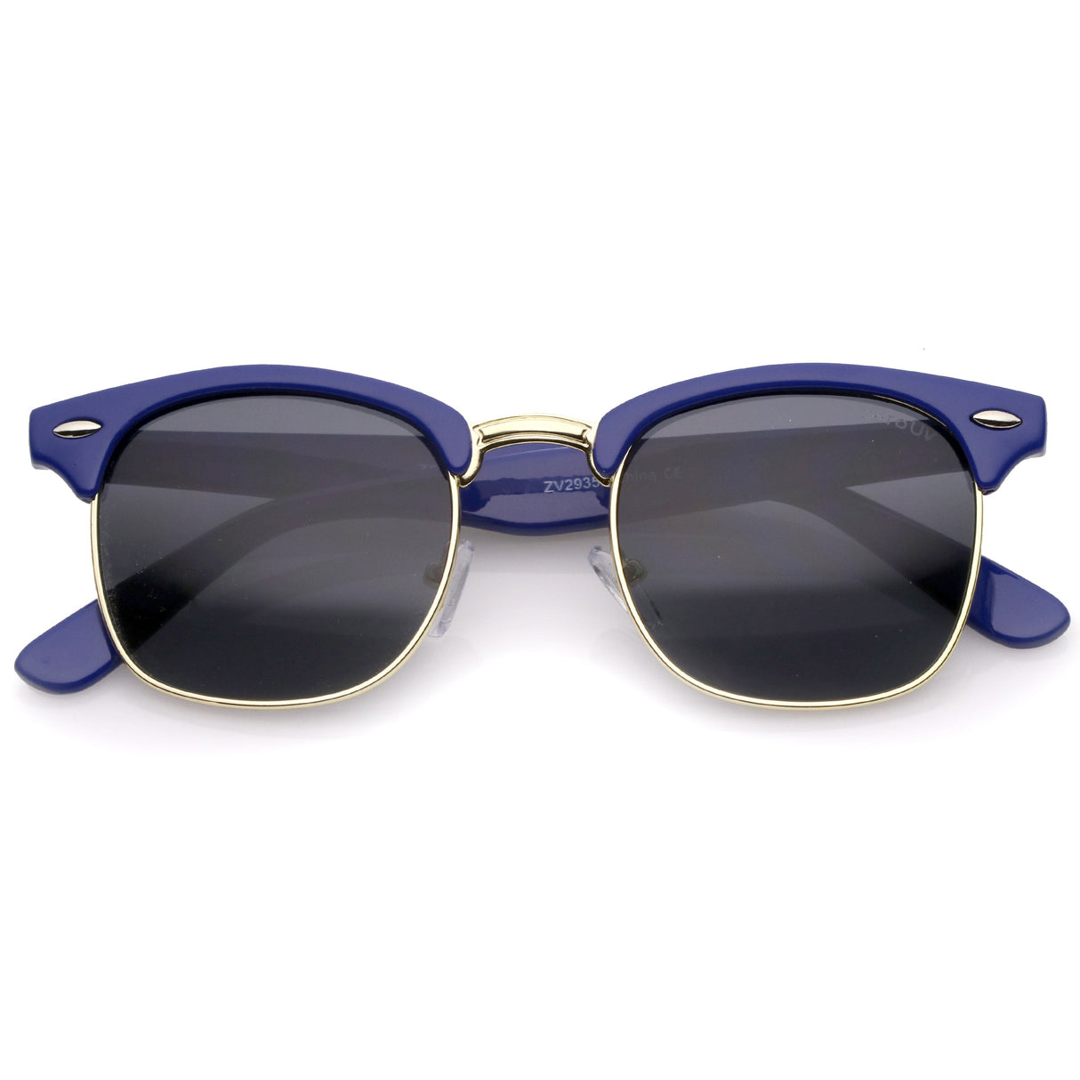 Everyday Two-Tone Half Frame Sunglasses A703 from zeroUV