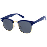 Everyday Two-Tone Half Frame Sunglasses A703 from zeroUV