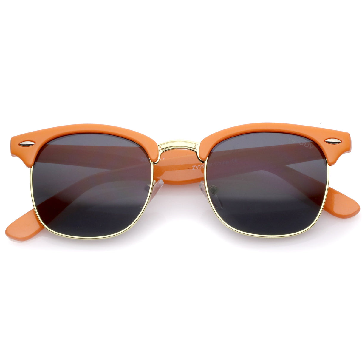 Everyday Two-Tone Half Frame Sunglasses A703 from zeroUV