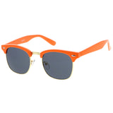 Everyday Two-Tone Half Frame Sunglasses A703 from zeroUV