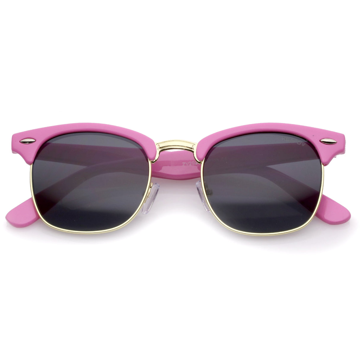 Everyday Two-Tone Half Frame Sunglasses A703 from zeroUV