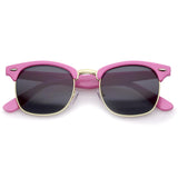 Everyday Two-Tone Half Frame Sunglasses A703 from zeroUV